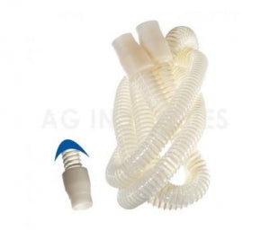 Ag Industries Tubing for Orion Nasal CPAP System - CPAP Tubing with Silicone Cuff, Cream, 6' - CP143C