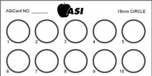 Arlington Scientific Well Test Cards - TEST, CARD, RPR, 18MM, 10 WELL ...