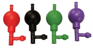 Argos Technologies Rubber Pipette Fillers - PIPETTE FILLER, RUBBER, BLACK - P6500BK