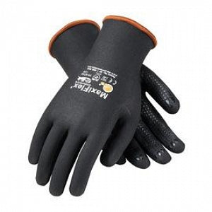 Protective Industrial ATG MaxiFlex Cut Gloves - MaxiFlex Cut Resistant Gloves, Microfoam, Nitrile Coated, Nylon Liner, Size M - PIP34-8745/M