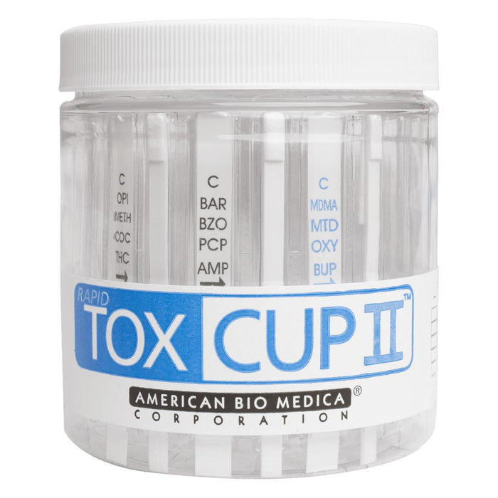 Rapid Tox Cup II Urinalysis Drug Test by American Bio Medica