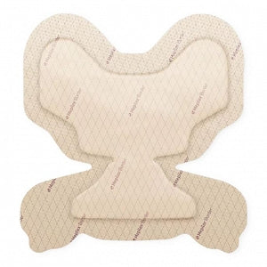 Molnlycke Mepilex Border Heel Foam Wound Dressing - Mepilex Border Heel Self-Adherent Absorbent Foam Dressings with Safetac Technology, 8.7" x 9.1" (22 x 23 cm) - 282790