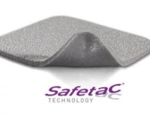 Molnlycke Safetac Mepilex AG Antimicrobial Foam Dressing - Mepilex Ag Antimicrobial Foam Dressings with Safetac Technology, 4" x 5" (10 x 12 cm) - 287090
