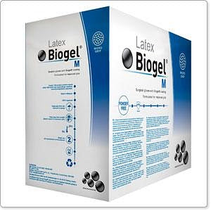 Molnlycke Healthcare Powder-Free Biogel Latex Surgical Glove - Biogel Latex Surgical Gloves, Powder-Free, Size 8.5 - 30485