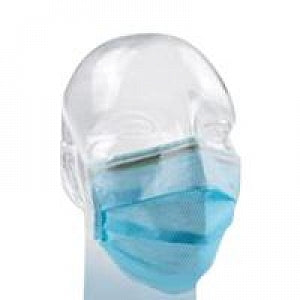 Molnlycke Healthcare Face Masks - Anti-Fog Medical Face Mask with Tie-Band, Blue - 42311