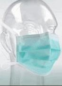 Molnlycke Healthcare Face Masks - Anti-Fog Medical Face Mask with Tie-Band, Green - 42381