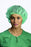 Molnlycke Health Care Bouffant Caps - Annie Bouffant Cap, Green, Size M - 621725