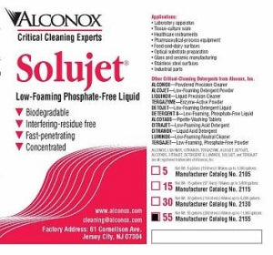 Alconox, Inc Solujet Detergents - Solujet Low-Foaming Phosphate-Free D ...
