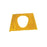 AliMed Action Gel Commode Seat Pads - Commode Gel Pad, Open, 16" x 16" x 5/8" - 10006