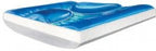 AliMed Wheelchair Solid-Seat Wedge Cushions - Wedge Cushion for Solid-Seat Wheelchair, 16"W x 16"D - 1367