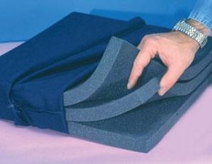 AliMed High-Density Cushions - High-Density Foam Cushion, 3" x 16" x 18" - 153