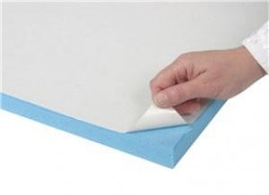 Alimed T-Stick Adhesive-Backed Padding - T-Stick Padding, Pink, Soft, 1" x 16" x 18" Sheet - 4160