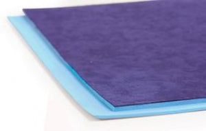 AliMed Poron 4000 Insole Material - POLY-U Insole Material, Royal Blue, 1/8" x 12" x 54" - 4194