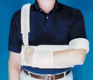 AliMed Universal Torso Immobilizer with Shoulder Strap - Universal Shoulder Immobilizer, Size L - 510629