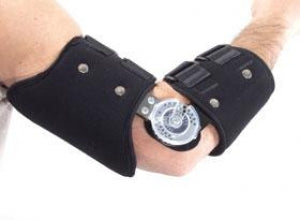 AliMed FREEDOM comfortROM Elbow Braces - Elbow ROM Brace, Right, Size M / L - 51704