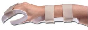AliMed Deluxe Functional Position Splints - Deluxe Functional Position Splint, Right Hand, Size L - 5187