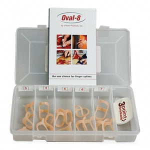 3-Point Products Oval-8 Finger Splint Refills - DBD-SPLINT OVAL-8 PKG 5, SIZE 5 - 51885/NA/5