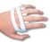 AliMed LMB Soft-Core Wire-Foam Ulnar Deviation Splint - LMB Soft-Core Wire-Foam Ulnar Deviation Splint, Left, Size S - 5363