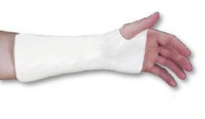 AliMed Thumb Hole Cockup Splint - Thumb Hole Cockup Wrist Splint, Size S - 5645