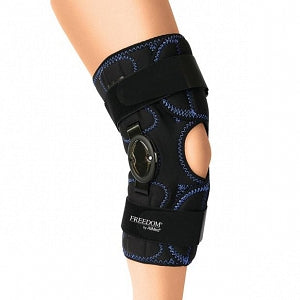 AliMed Freedom Hinged Knee Braces - Size XS Full Wraparound Hinged