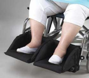 SkiL-Care Swing-Away Foot Supports for Wheelchairs - Left Swing-Away Foot Support for Wheelchairs - 703470