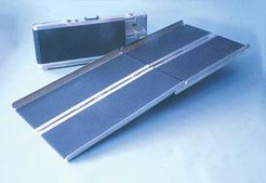 AliMed PVI Wheelchair Ramps - PVI Wheelchair Ramp, Multifold, 8 Ft. - 73074