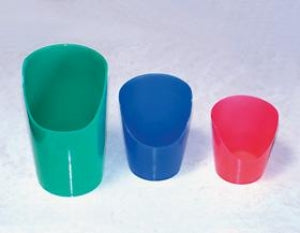 AliMed Flexi-Cut Cup - Flexi Cut Cup, Cut-Out Rim, 7 oz., Size L, Green - 814905