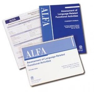 AliMed ALFA Language Assessment Systems - Assessment of Language Related Functional Activities - 81997