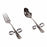 AliMed Dining with Dignity Flatware - Dine with Dignity Spoon and Fork, Regular - 82818