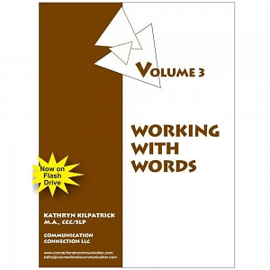 AliMed Working With Words Volume 3 - Working with Words Workbook, Volume 3 - 83111