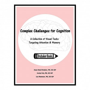 AliMed Complex Challenges for Cognition - Complex Challenges for Cognition Book, Adolescent / Adult - 83386