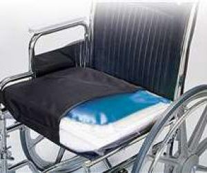 SkiL-Care Gel-Foam Ultra-Wedges - Gel-Foam Ultra-Wedge Wheelchair Cushion, 16" x 18" - 8782