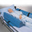 SkiL-Care Roll-Control Bed Bolsters - Roll-Control Bed Bolster Pillow, Double Unit - 8790