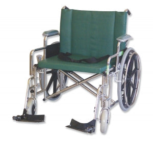Alimed MRI Nonmagnetic Wheelchairs - MRI Nonmagnetic Bariatric Wheelchair with Flip Up Arms and Removable Footrests, 26", 550 lb. Capacity - WC-105