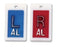 AliMed Left / Right Marker Sets - Marker Set, Bold Face, Left and Right, 1" - 927472