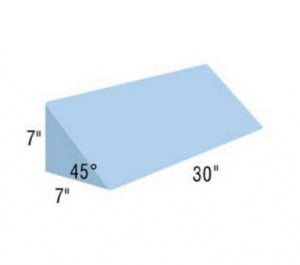 AliMed 45° Large Positioning Wedge - Positioning Wedge, 45°, Uncovered, 7" x 7" x 30" - 927797