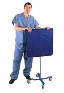 AliMed FREEDOM XR Rolling Radiation Shield - X-Ray Rolling Radiation Shield, 23-1/2" x 24" - 932527