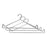 Aimed Heavy-Duty Radiation Apron Hangers - Radiation Apron Hanger, Heavy-Duty - 937056
