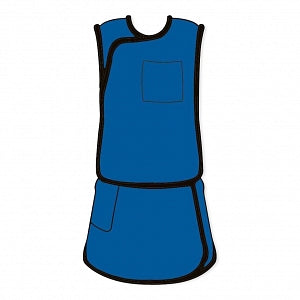 AliMed Grab 'n Go Women's Lead Radiation Vest and Kilt - Navy Women's Lightweight Lead Radiation Vest and Kilt, S - ALI937252