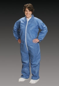 Alpha Pro Tech AlphaGuard Critical Cover Coveralls - AlphaGuard Coveralls with Elastic Wrists, Ankles and Back, White, Size L - CV-74032-3