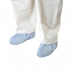 Alpha Pro Tech Critical Cover SureGrip Shoe Covers - Nonskid Shoe Cover, Serge Seam, Blue, Size XL - SH-X1223-B