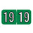 Color: Green Dimensions: 1-1/2" X 3/4" Before Folding Permanent Adhesive Quantity: 500/Roll