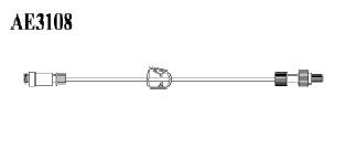 Amsino International Standard Bore Extension Sets - Standard Bore IV Extension Set with 1.8 mL Priming Volume, 8" - AE3108