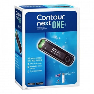 Ascensia Diabetes Care Contour Next Blood Glucose System - Contour Next ONE Blood Glucose Meter - 7818
