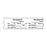 Anesthesia Tape, With Experation Date, Time, And Initial, Removable, "Verapamil Mg/Ml", 1" Core, 3/4" X 500", White, 333 Imprints, 500 Inches Per Roll