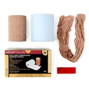 Medline Co-Label CoFlex TLC Two-Layer Compression System - CoFlex TLC Lite 2-Layer Compression System - AND7802