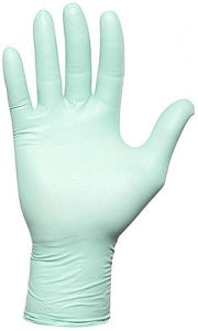 Ansell Edmont NeoTouch Texured PF Neoprene Gloves - NeoTouch Powder-Free Textured Neoprene Gloves, 9.5", Green, Size XS - 385727