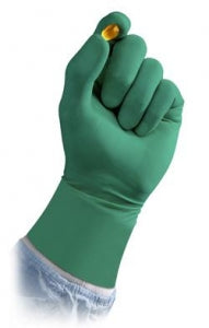 Ansell Healthcare TouchNTuff 73-701 Neoprene Gloves - DermaShield Poly-Chloroprene Blend Gloves, Green, Size 8.0 - 387072