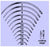 Anchor Products Reg Surgeon Needles - Surgical Needle, 3/8 Circle, Reverse Cut, Sterile, Size 2 - 1822-2DC