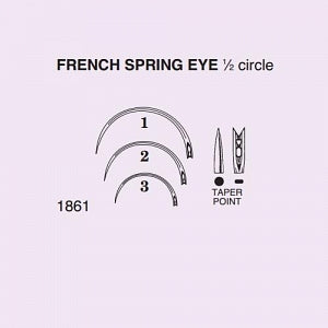 Anchor Products French Spring Eye Needle - French Spring-Eye Needle, 1 ...